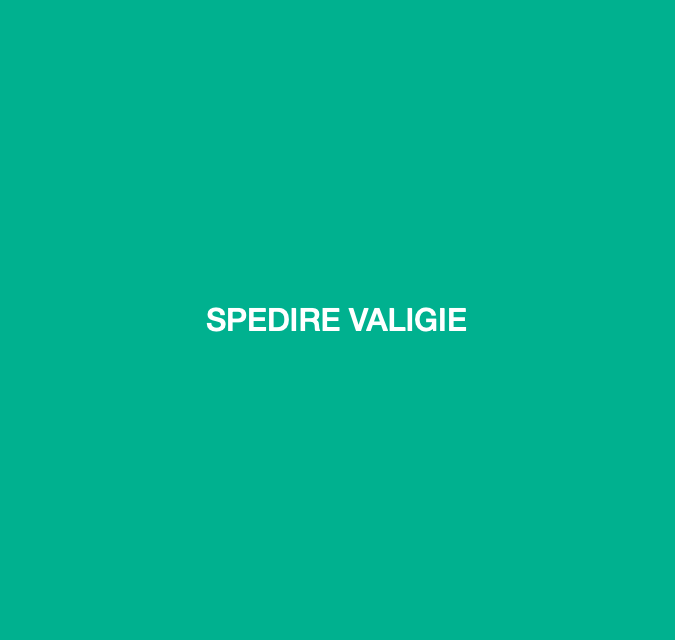 spedire valigie